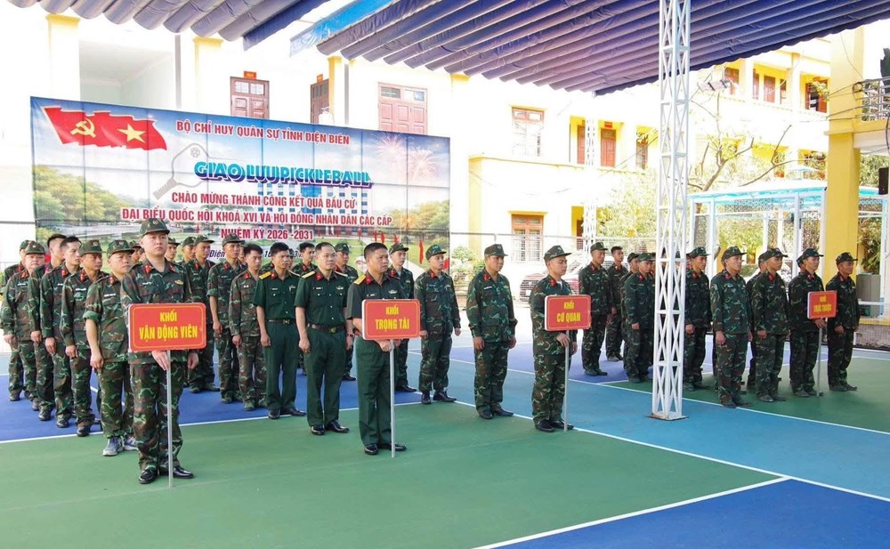 Sôi nổi giải thể thao lực lượng vũ trang tỉnh Điện Biên - ảnh 1