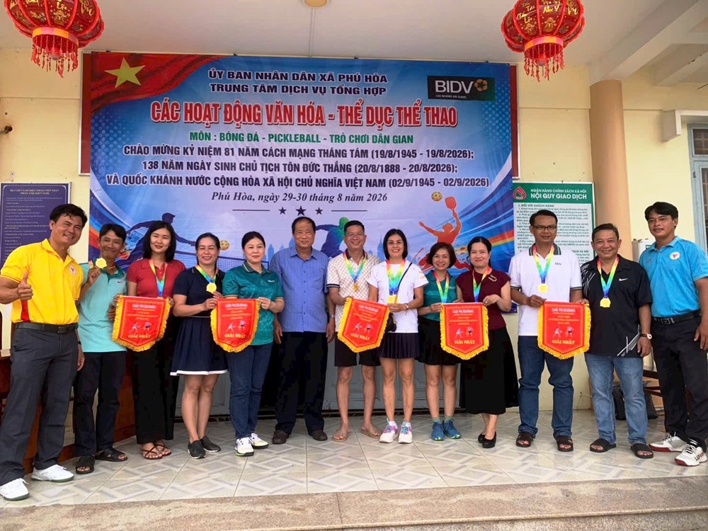 Phú Hòa sôi nổi các hoạt động mừng Quốc khánh 2.9 - ảnh 3