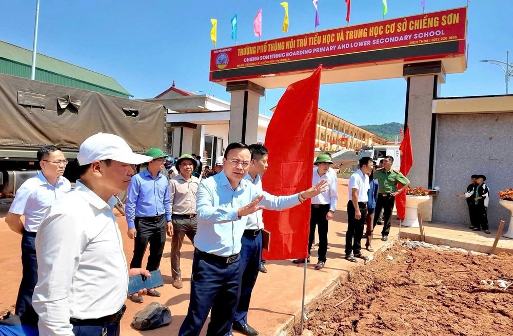 Sơn La sẵn sàng khai giảng, khánh thành các trường nội trú liên cấp - ảnh 1