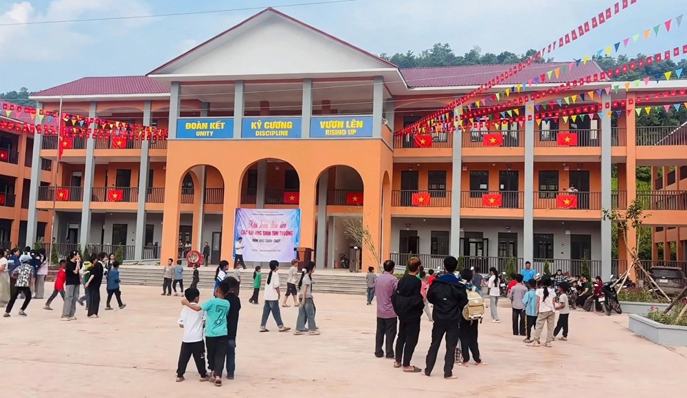 Trường nội trú vùng biên Nậm Kè sẵn sàng cho ngày khai giảng 5.9 - ảnh 6