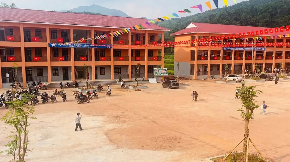 Trường nội trú vùng biên Nậm Kè sẵn sàng cho ngày khai giảng 5.9 - ảnh 4