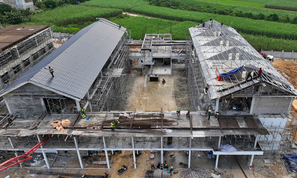 Bộ đội Sư đoàn 3 - Sao Vàng góp sức dựng trường nơi biên giới - ảnh 10