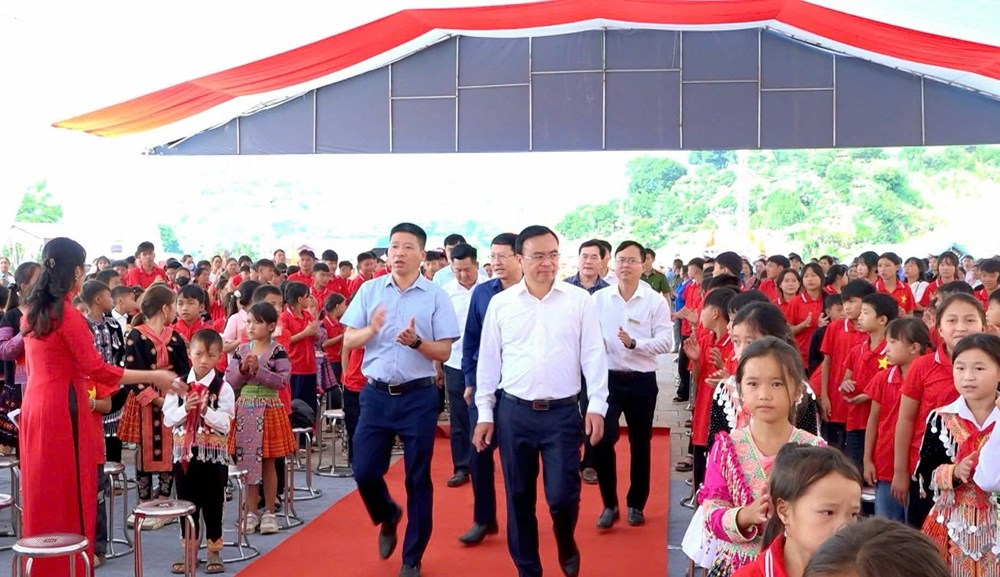 Trường nội trú Chiềng Sơn sẵn sàng cho lễ khai giảng kết nối toàn quốc - ảnh 1