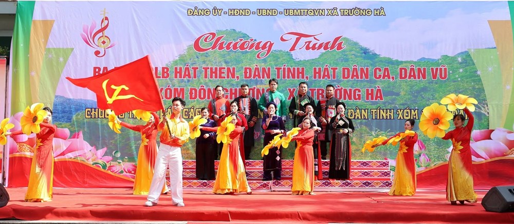 Trường Hà gìn giữ di sản hát Then, đàn Tính - ảnh 1