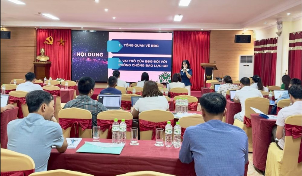 Lai Châu: Bồi dưỡng kiến thức, kỹ năng phòng, chống bạo lực gia đình - ảnh 2