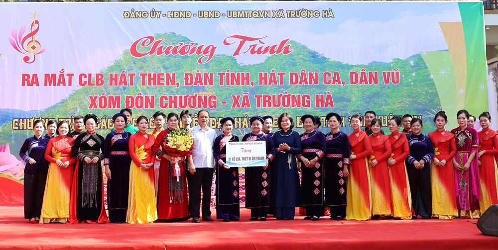 Trường Hà gìn giữ di sản hát Then, đàn Tính - ảnh 7
