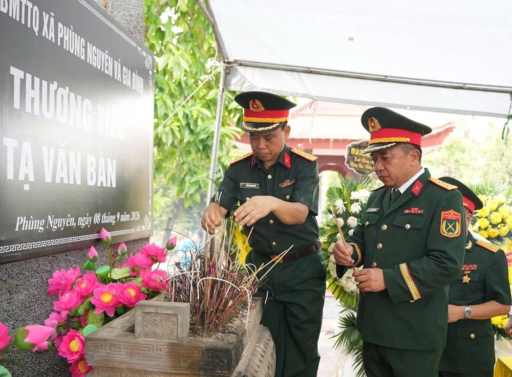 Hài cốt liệt sĩ Tạ Văn Bàn trở về quê hương sau hơn 70 năm - ảnh 2