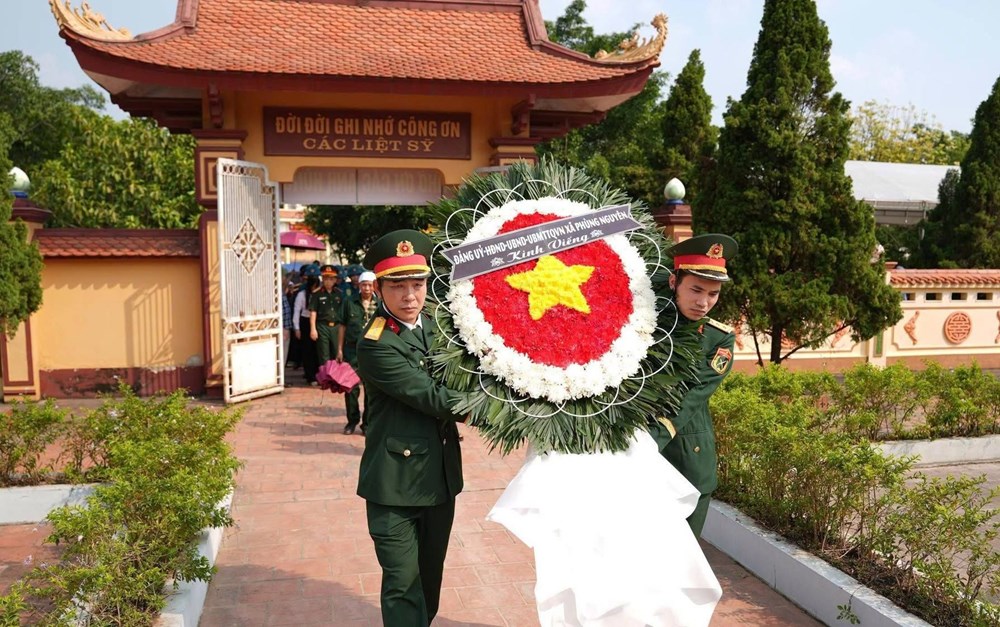 Hài cốt liệt sĩ Tạ Văn Bàn trở về quê hương sau hơn 70 năm - ảnh 1