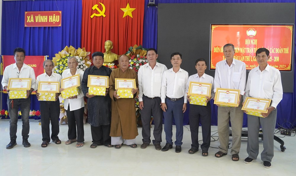 An Giang: Vĩnh Hậu khơi dậy sức dân, tạo đồng thuận xây dựng quê hương - ảnh 1