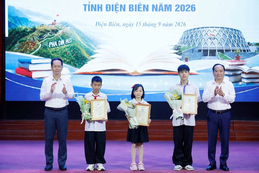 Gần 2.000 tác phẩm lan tỏa văn hóa đọc ở Điện Biên - ảnh 1