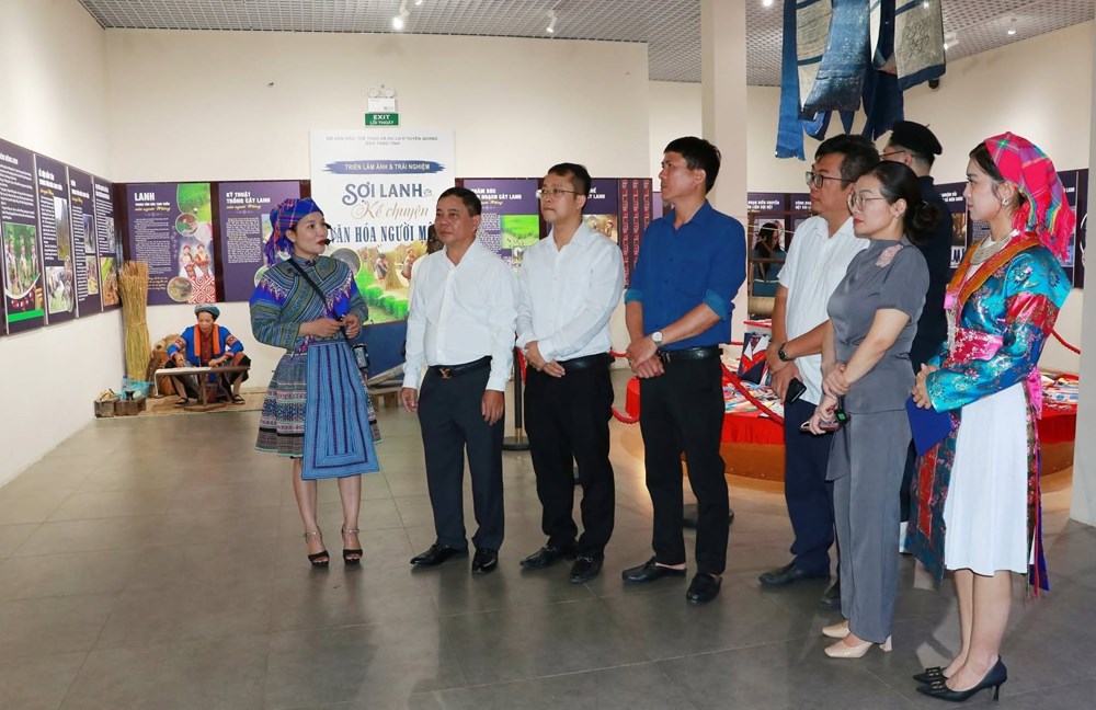 Quảng bá di sản văn hóa Mông qua câu chuyện sợi lanh - ảnh 4