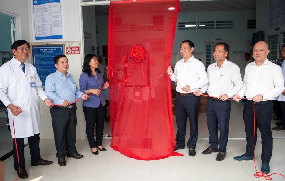 An Giang: Xã Mỹ Đức hiện đại hóa khám, chữa bệnh bằng bệnh án điện tử - ảnh 3