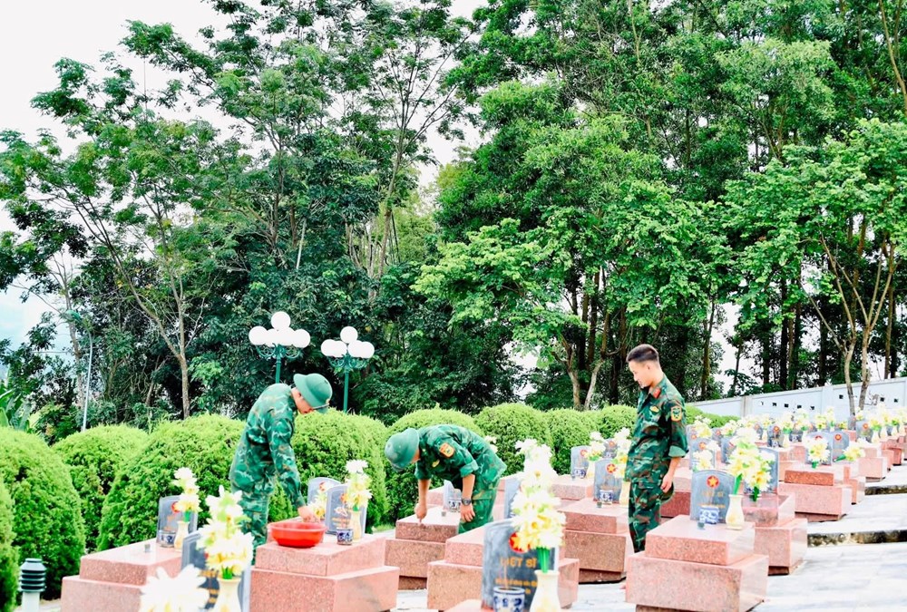 Nghĩa trang liệt sĩ Tông Khao - “địa chỉ đỏ” giáo dục truyền thống cách mạng - ảnh 5