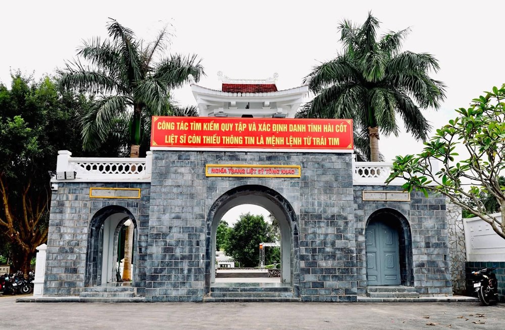 Nghĩa trang liệt sĩ Tông Khao - “địa chỉ đỏ” giáo dục truyền thống cách mạng - ảnh 1