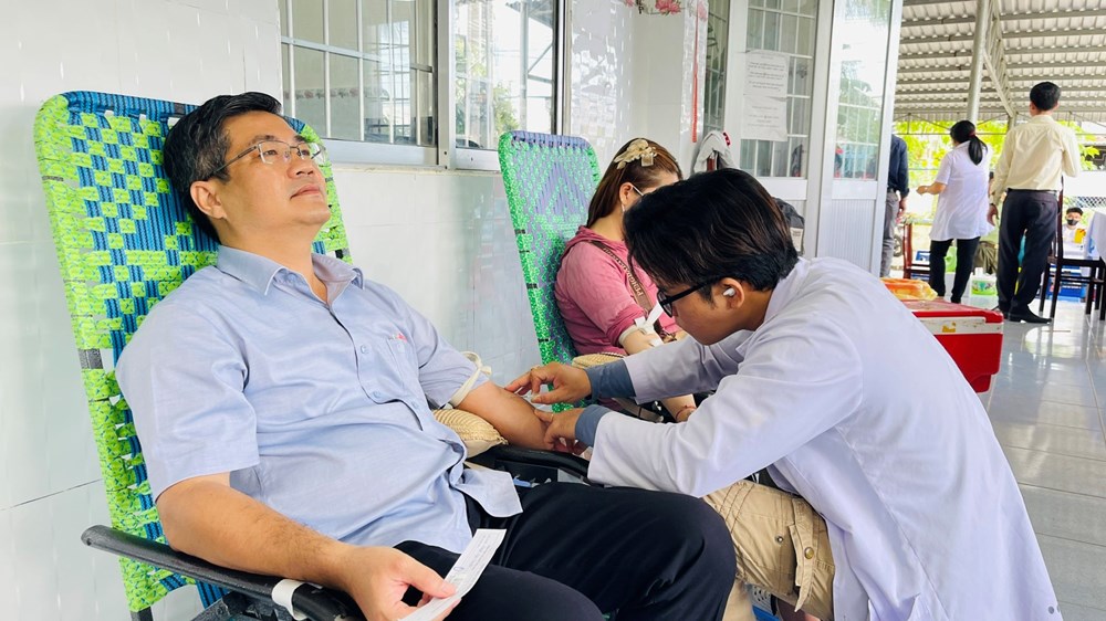 An Giang: Vĩnh Thuận tiếp nhận 67 đơn vị máu tình nguyện đợt 2 - ảnh 2