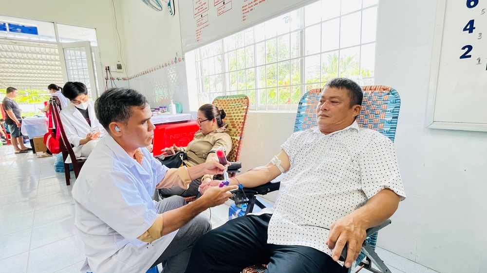 An Giang: Vĩnh Thuận tiếp nhận 67 đơn vị máu tình nguyện đợt 2 - ảnh 3