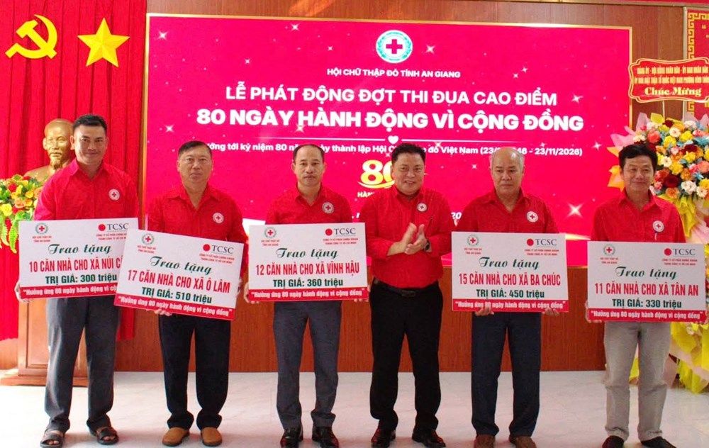 An Giang phát động đợt thi đua cao điểm “80 ngày hành động vì cộng đồng” - ảnh 1