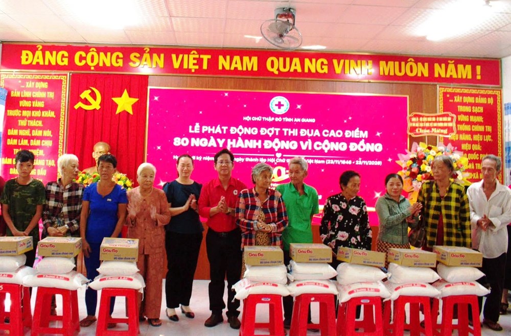 An Giang phát động đợt thi đua cao điểm “80 ngày hành động vì cộng đồng” - ảnh 2