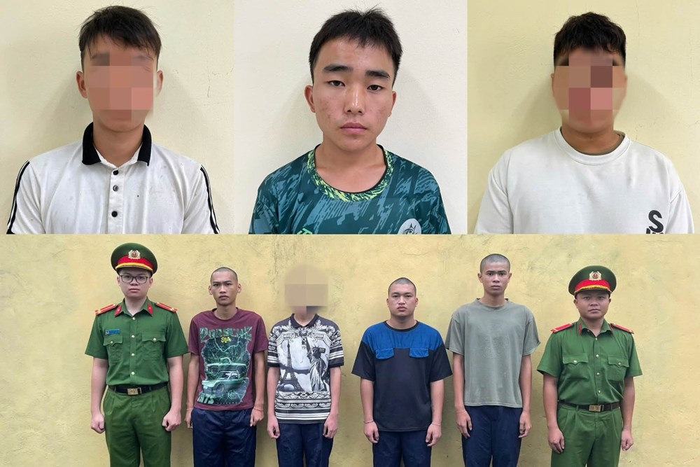 Khởi tố 7 bị can trong vụ dùng ná cao su, kiếm gây thương tích nghiêm trọng - ảnh 1