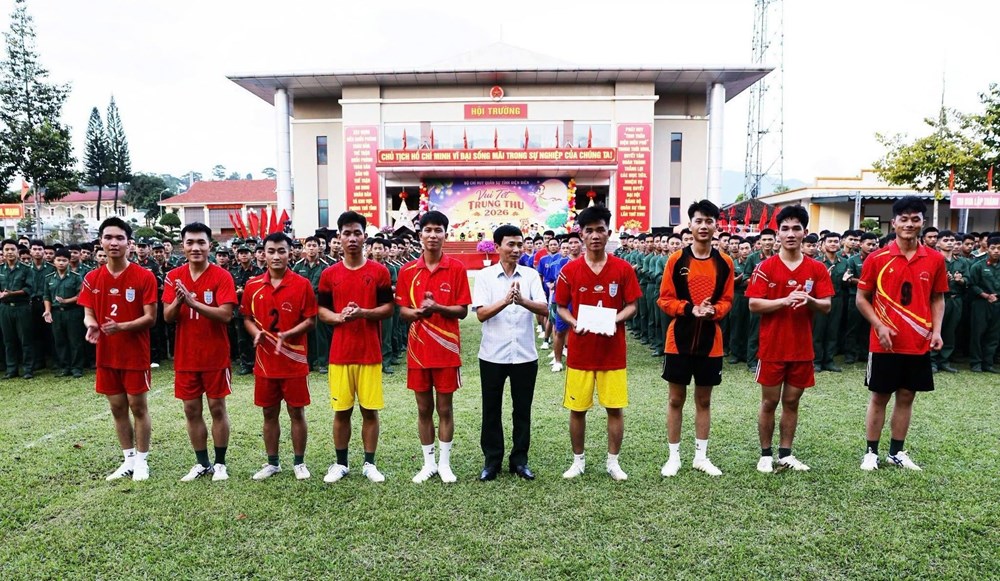 Hơn 100 VĐV tranh tài tại Giải thể thao lực lượng vũ trang Điện Biên - ảnh 7