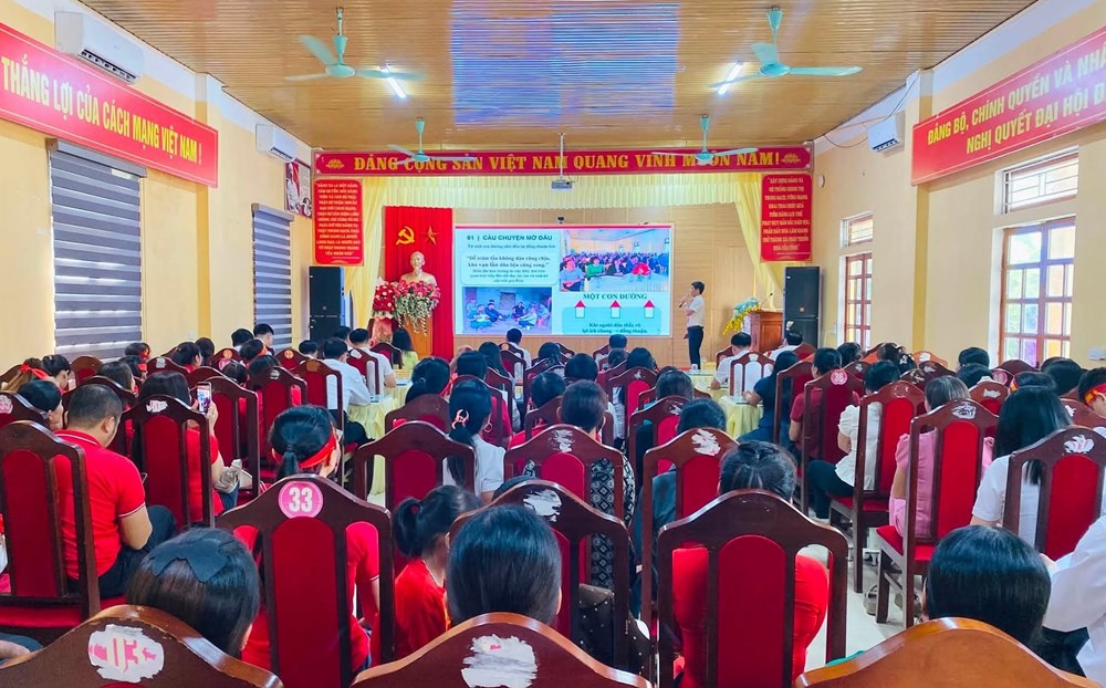 Lào Cai: Sôi nổi Hội thi Bí thư Chi bộ giỏi xã Lâm Giang - ảnh 1