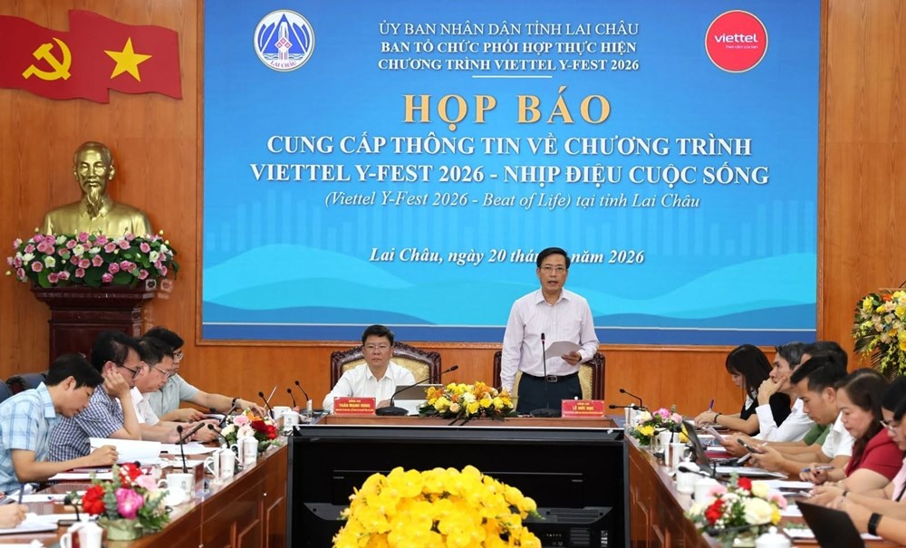 Lai Châu quảng bá du lịch từ chuỗi sự kiện văn hóa Viettel Y-Fest 2026 - ảnh 1