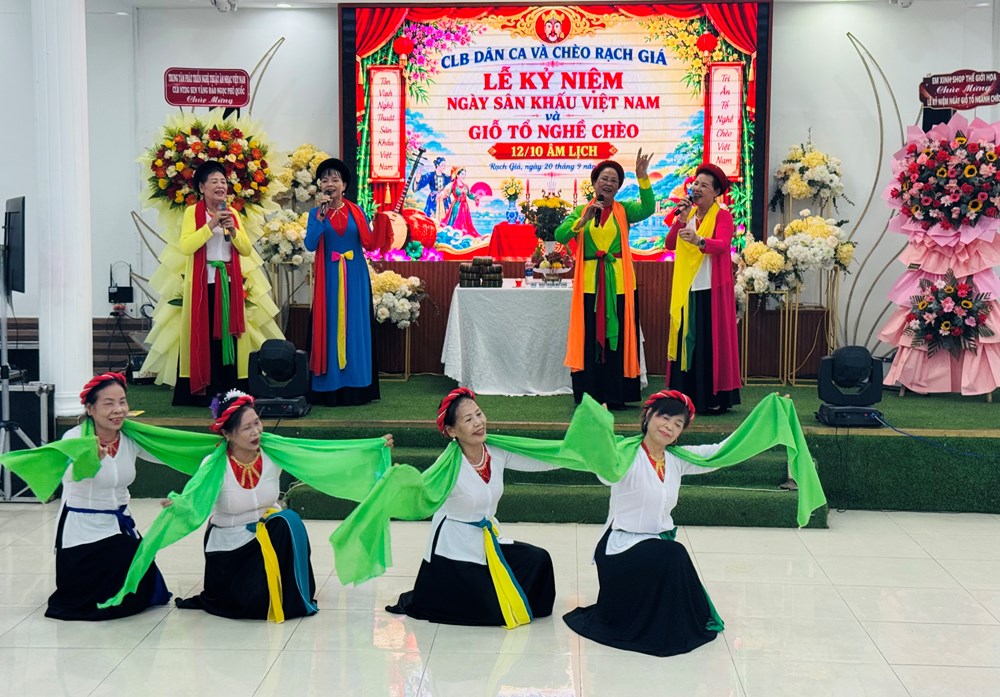 CLB Dân ca và Chèo Rạch Giá giữ lửa nghệ thuật chèo giữa miền Tây - ảnh 2