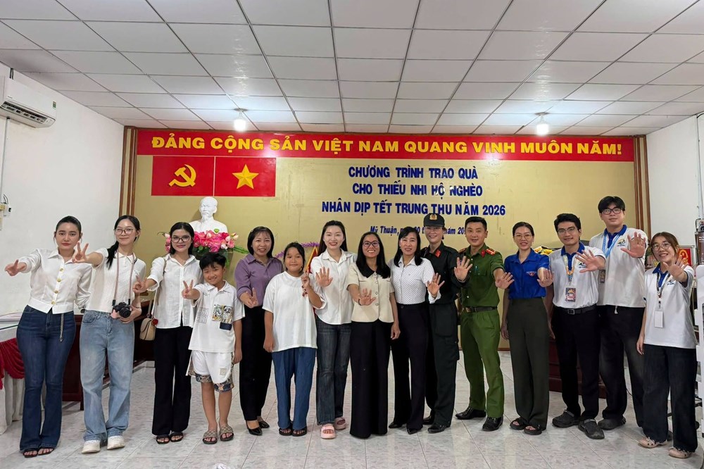 An Giang: Ấm áp “Trăng ấm trao em” đến với thiếu nhi xã Mỹ Thuận - ảnh 4