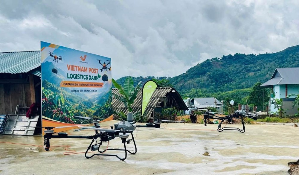 Điện Biên chính thức đưa UAV vào vận chuyển hàng hóa, nông sản - ảnh 2