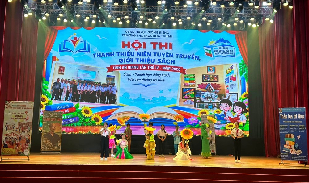 Trao giải Hội thi Thanh thiếu niên tuyên truyền, giới thiệu sách tỉnh An Giang - ảnh 4