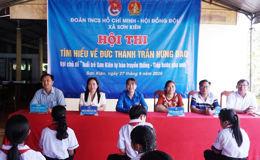 Sơn Kiên tổ chức kỷ niệm 726 năm Lễ Giỗ Đức Thánh Trần Hưng Đạo - ảnh 2