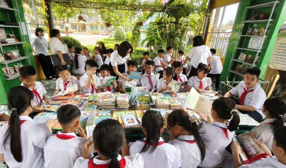 Lan tỏa tình yêu sách qua những video sáng tạo của thiếu nhi Lào Cai - ảnh 2