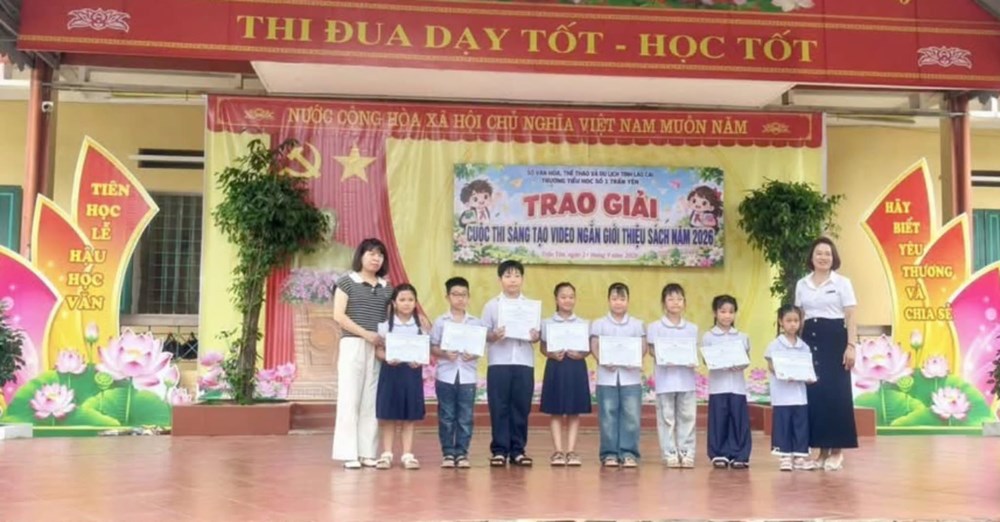 Lan tỏa tình yêu sách qua những video sáng tạo của thiếu nhi Lào Cai - ảnh 1