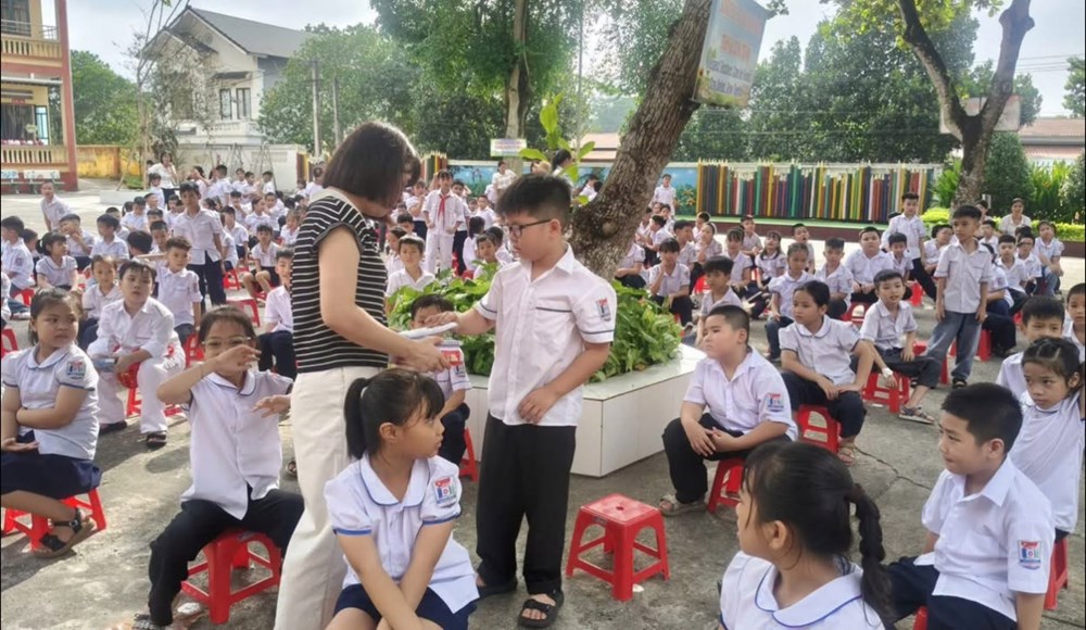 Lan tỏa tình yêu sách qua những video sáng tạo của thiếu nhi Lào Cai - ảnh 3