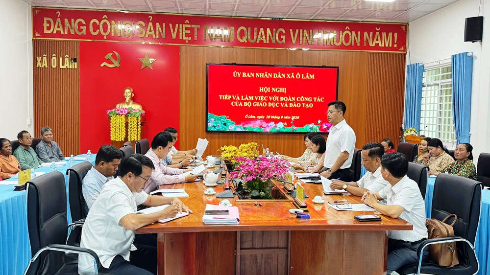 An Giang: Khảo sát thực nghiệm Bộ công cụ đánh giá tái mù chữ tại xã Ô Lâm - ảnh 1