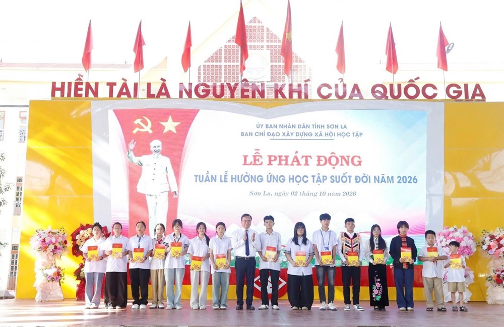 Sơn La phát động phong trào học tập suốt đời, lan tỏa tinh thần thực học - ảnh 2