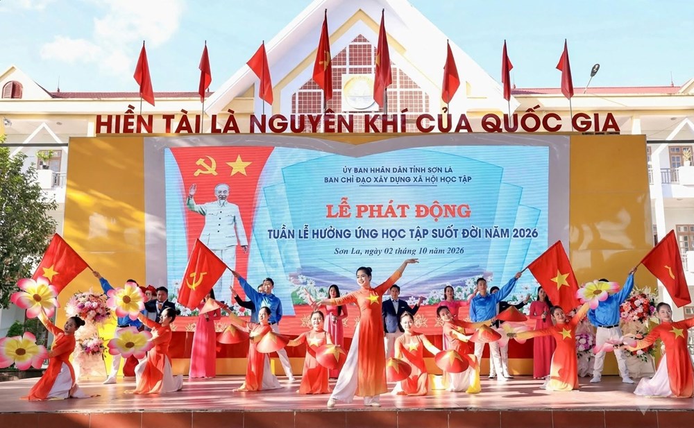 Sơn La phát động phong trào học tập suốt đời, lan tỏa tinh thần thực học - ảnh 1