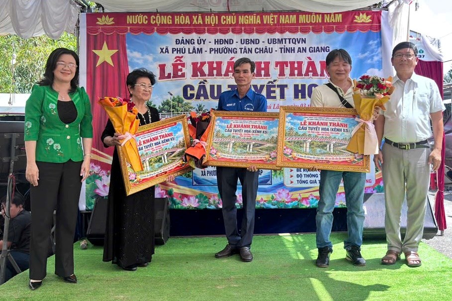 Phú Lâm nối nhịp đôi bờ, tạo đà giao thương thuận lợi  - ảnh 3
