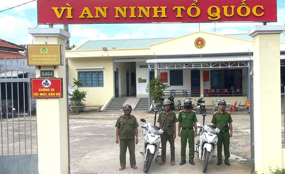 An Giang: Công an Vĩnh Hậu giữ vững an ninh, trật tự từ cơ sở - ảnh 3
