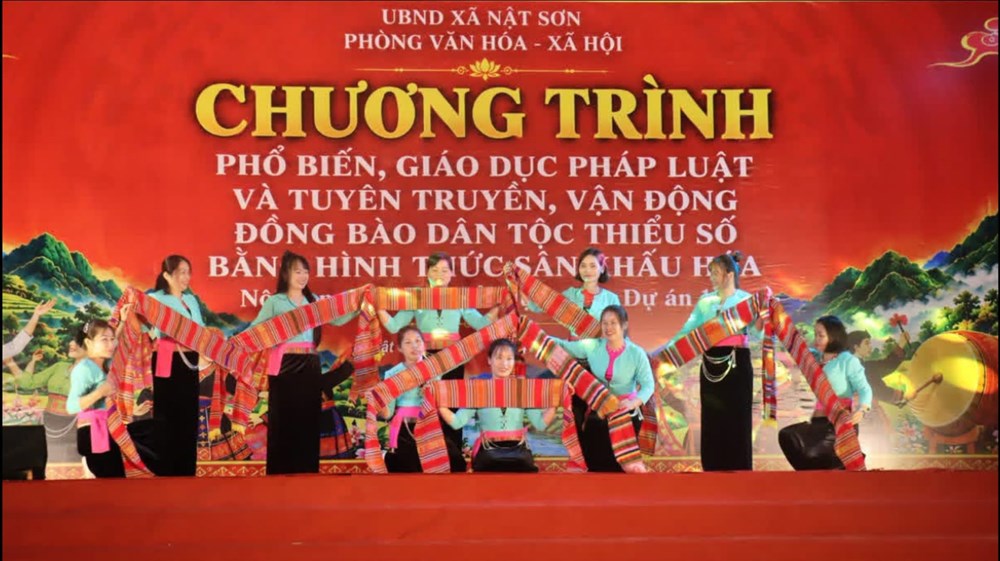 Phú Thọ: Nật Sơn đưa pháp luật đến gần dân bằng sân khấu hóa - ảnh 3