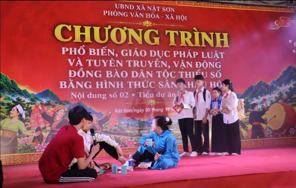 Phú Thọ: Nật Sơn đưa pháp luật đến gần dân bằng sân khấu hóa - ảnh 5