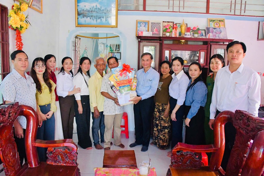 Đồng bào Khmer ở Vĩnh Thuận đón Lễ Sen Dolta đầm ấm, nghĩa tình - ảnh 1