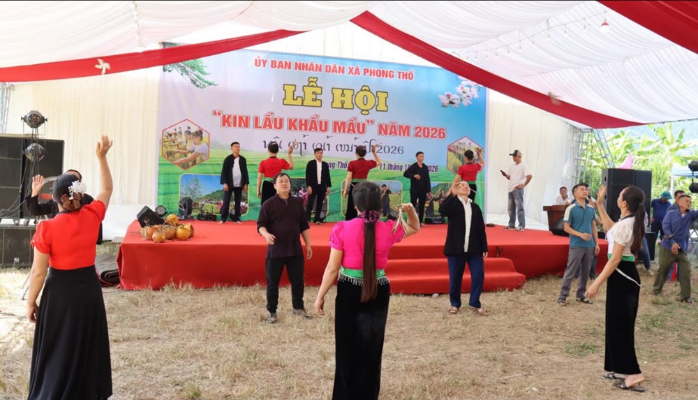 Đặc sắc Lễ hội “Kin lẩu khẩu mẩu” của đồng bào Thái ở Phong Thổ - ảnh 9