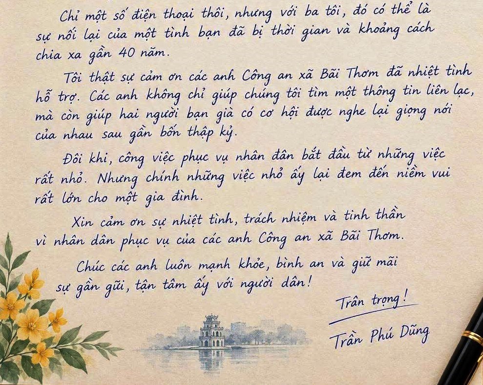 Cụ ông 92 tuổi nối lại liên lạc với bạn thân sau gần 40 năm - ảnh 2