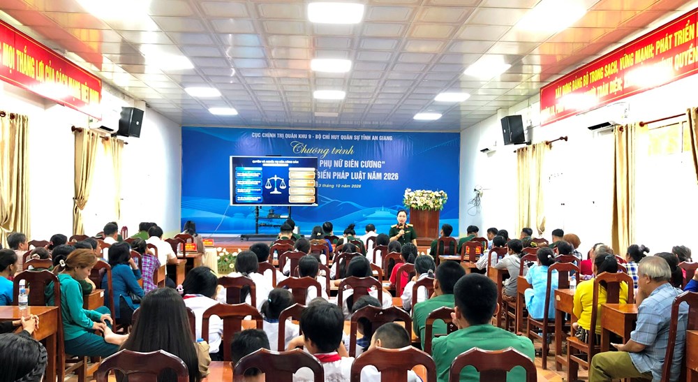 Đồng hành cùng phụ nữ biên cương tại An Giang - ảnh 1