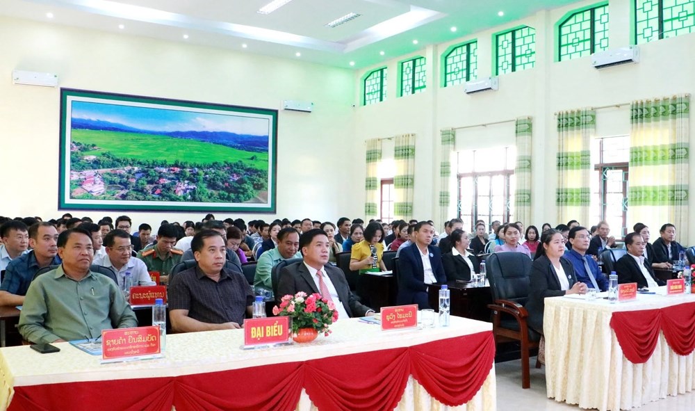 Điện Biên đào tạo tiếng Việt cho 80 lưu học sinh Bắc Lào - ảnh 1
