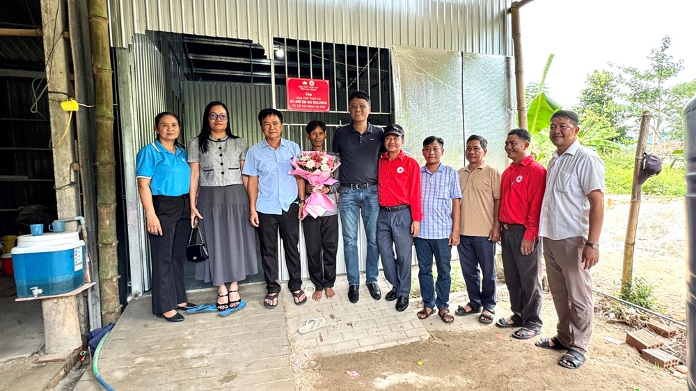 An Giang: Bàn giao 11 căn nhà Chữ thập đỏ cho đồng bào Khmer khó khăn - ảnh 3