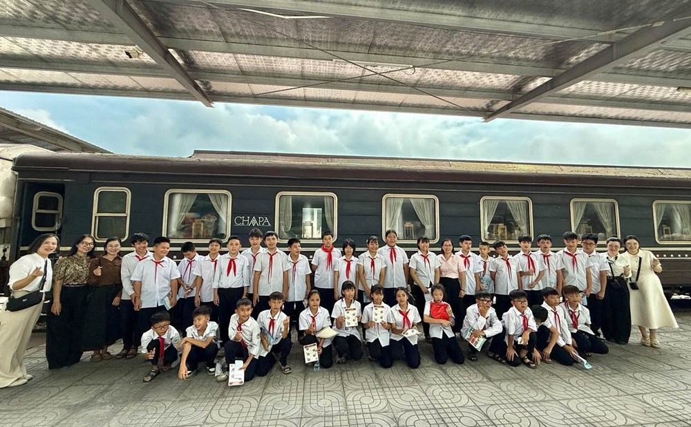 Lào Cai đưa di sản và lịch sử vùng biên vào giờ học thực tế - ảnh 9