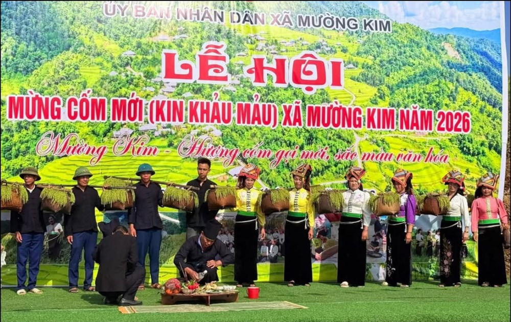Độc đáo lễ hội Kin Khảu Mảu của người Thái ở Mường Kim - ảnh 1