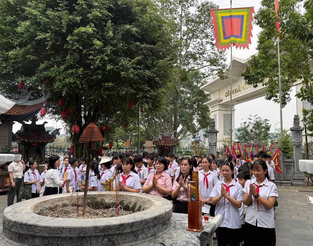 Lào Cai đưa di sản và lịch sử vùng biên vào giờ học thực tế - ảnh 5